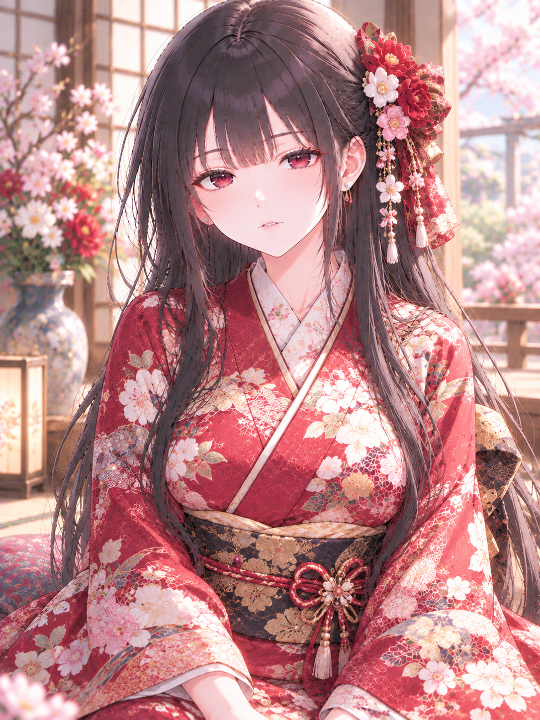 正面